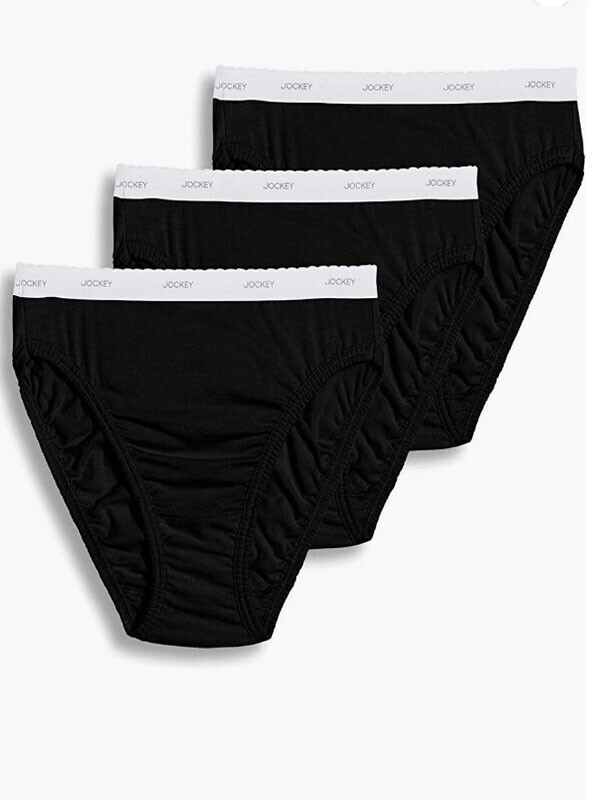 세이브돈(savdon),[90~140/3장 묶음] Jockey Women's Underwear Plus Size Classic French Cut - 3 Pack