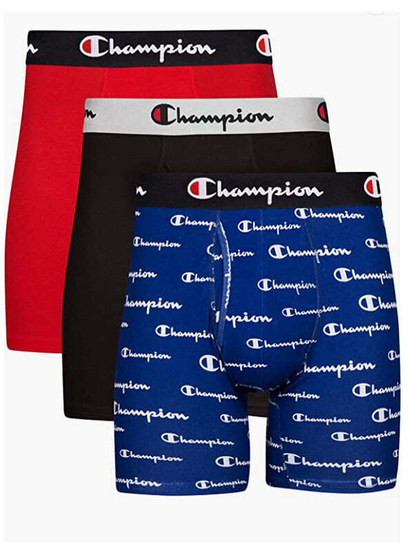 B/[허리2846"/3장 묶음]Champion Men's Everyday Cotton Stretch Boxer Briefs 3Pack 세이브돈(savdon)