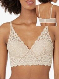 메이든폼  날개 폭이 넓은 롱라인 노와이어 브라렛