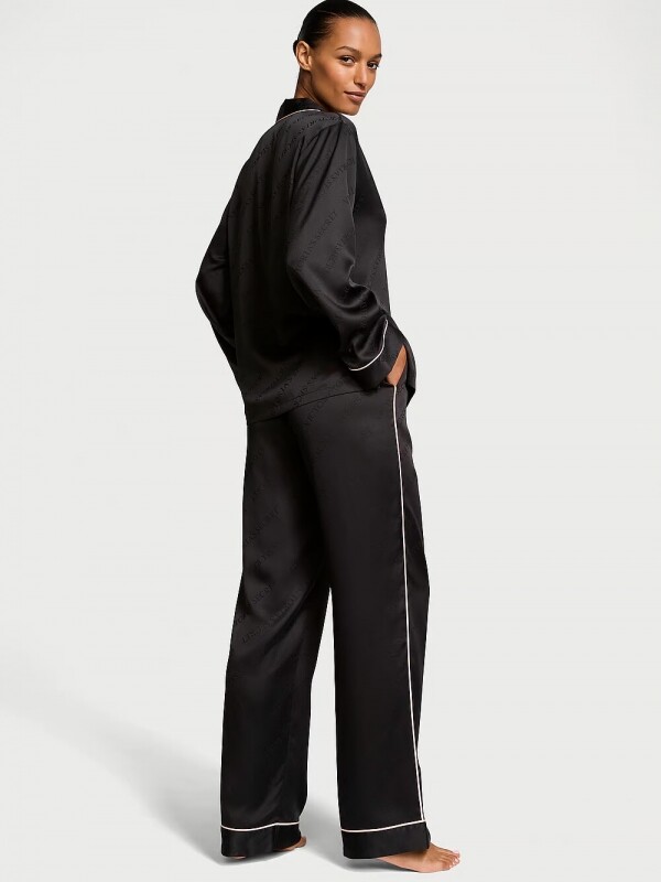 세이브돈(savdon),[세트] Victorias Secret Glazed Satin Long Pajama Set