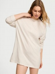 Victorias Secret Cotton Long-Sleeve Sleep Tee