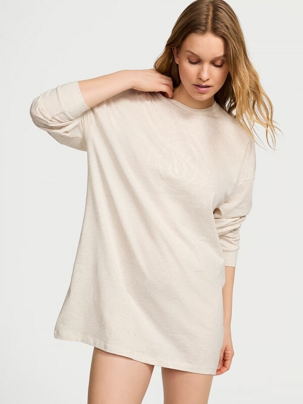 세이브돈(savdon),Victorias Secret Cotton Long-Sleeve Sleep Tee