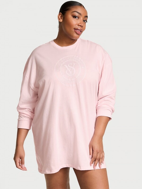 세이브돈(savdon),Victorias Secret Cotton Long-Sleeve Sleep Tee