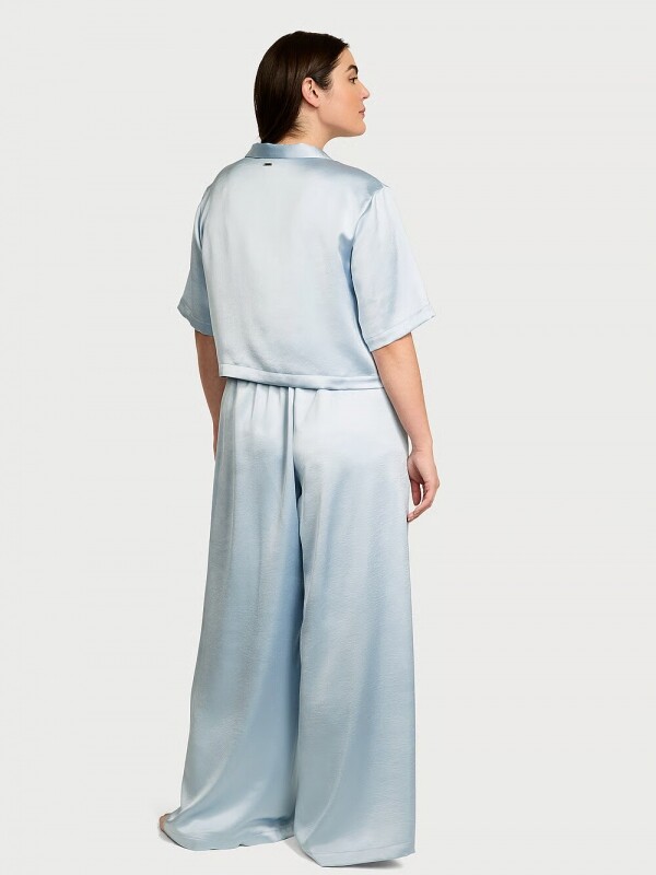 세이브돈(savdon),[세트] Victorias Secret Luxe Satin Boxy Cropped Long Pajama Set
