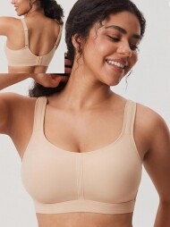 빅사이즈 가슴을 잘 감싸주고 어깨편한 노와이어 브라