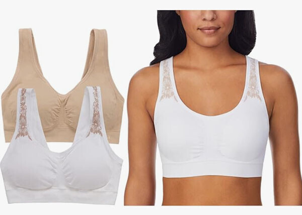 ^*[2장 묶음]노와이어 브라 2장 묶음