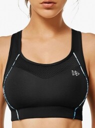 *얇팍한 몰드컵의 노와이어 스포츠 브라