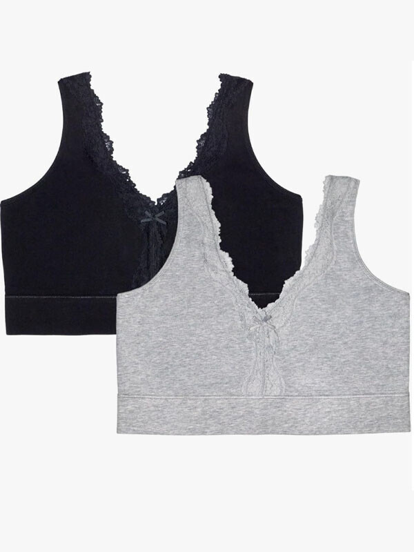 세이브돈(savdon),[2장 묶음] 편안한 면소재의 빅사이즈 풀컵의 노와이어브라