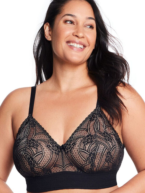 *그레모라이즈  럭셔리 레이스 노와이어 브라렛