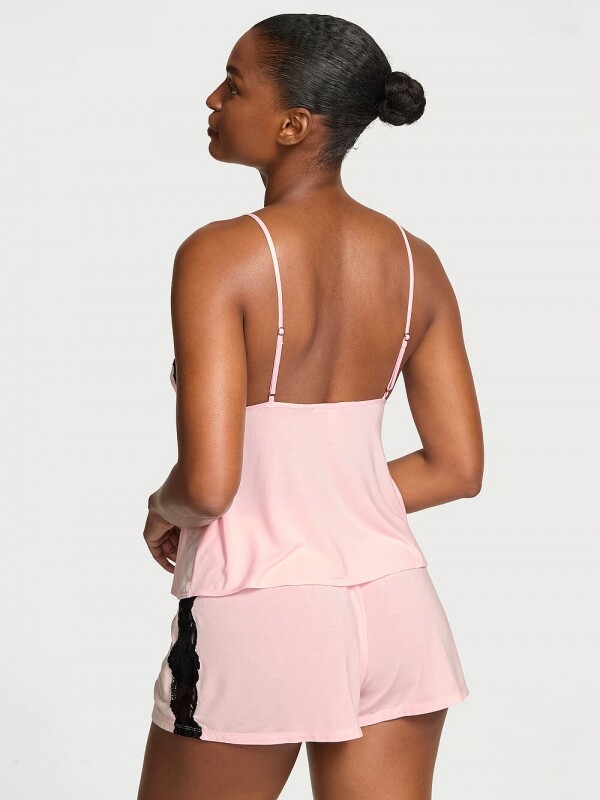 [세트] Victorias Secret Modal Lace-Trim Flyaway Cami Set