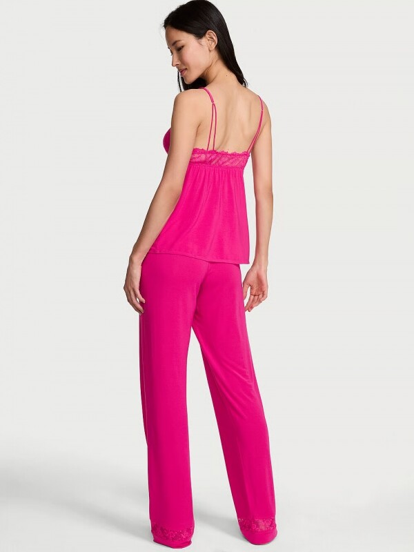 [세트] Victorias Secret SoSoft™ Modal Lace-Trim Cami & Pants Set