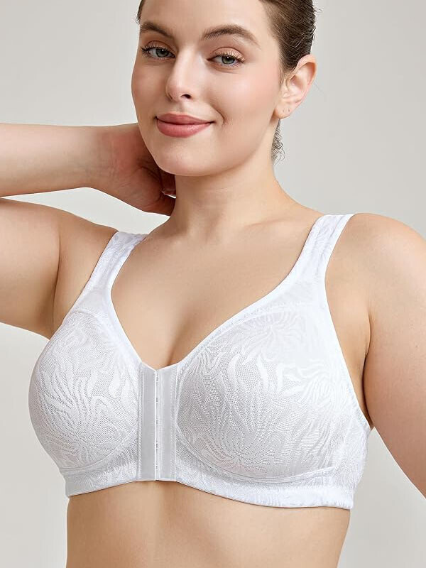 세이브돈(savdon),앞잠금의 가슴을 많이 감싸주고 편안한 노와이어 보정미니마이져브라